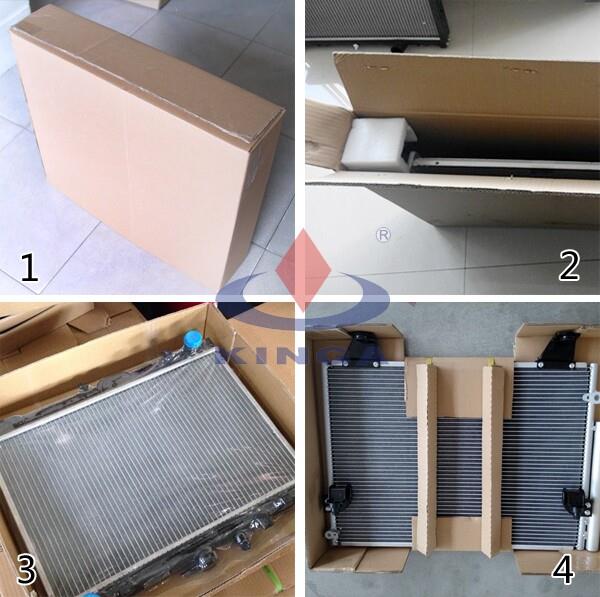Alumīnija radiators Auto daļu par Corolla'97-02 Ae115 at